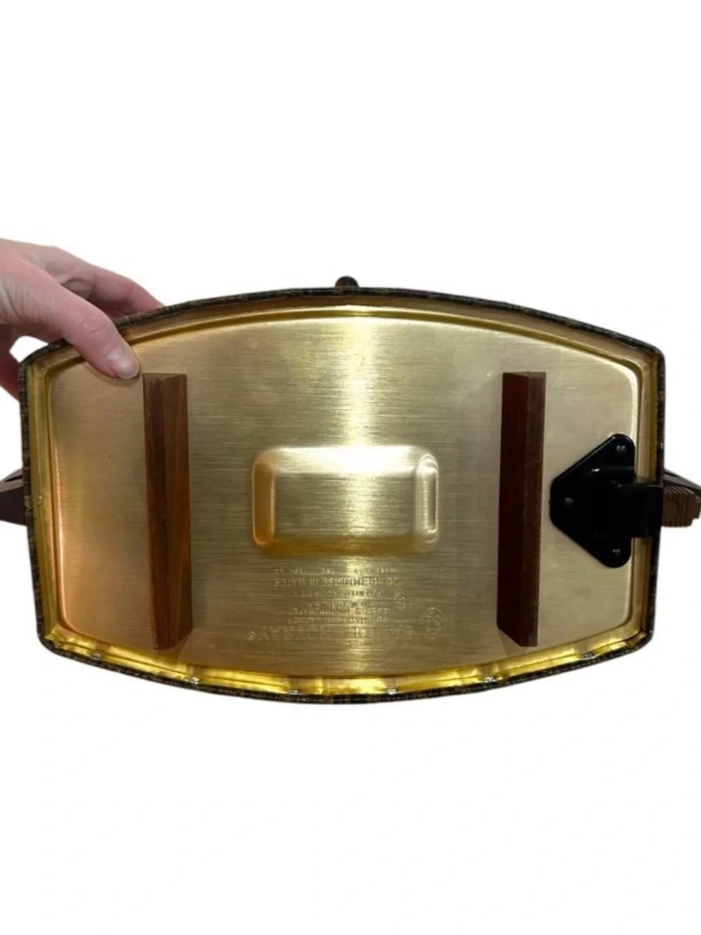 Mid Century Salton bun warmer